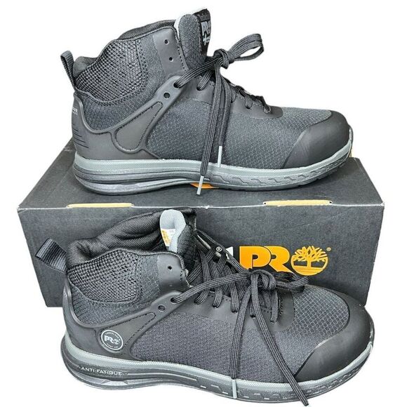 NEW Timberland PRO Men's Drivetrain Mid Composite Toe Work Sneaker 7M - Picture 1 of 10